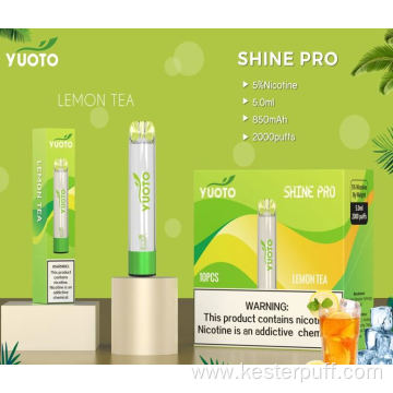 YUOTO SHINE PRO Disposable Vape 2000puffs 850mAh